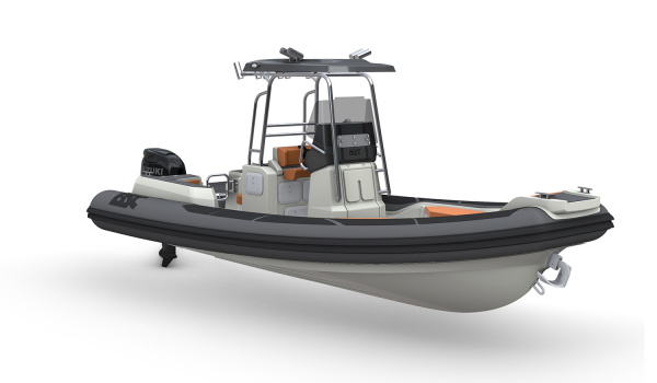 Vue extérieure du BSC BTEC 79 Fishing, semi-rigide de 7,96 m dédié à la pêche | Port Deun Marine