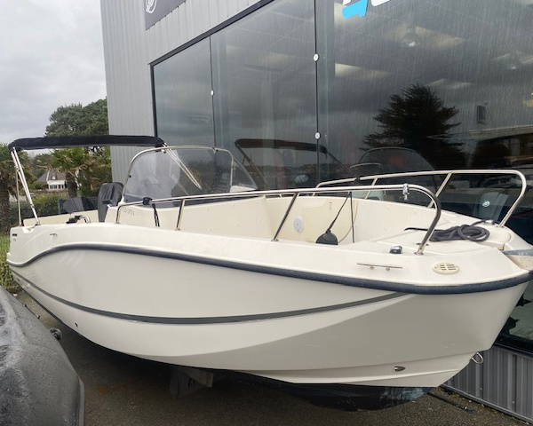 Quicksilver 755 Open occasion prêt à naviguer avec armement côtier et équipements complets | Port Deun Marine