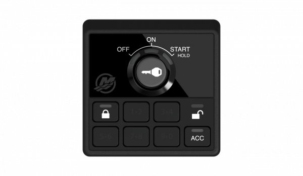 Système Mercury Keyless permettant de déverrouiller et démarrer son bateau depuis un mobile, compatible jusqu'à 4 moteurs via SmartCraft Connect | Port Deun Marine