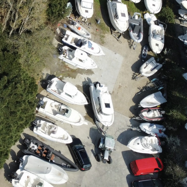 Hivernage de bateaux à moteur, Saint Philibert | Port Deun Marine