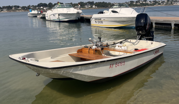 Refit Boston Whaler 13&prime; : passage au Mercury 40 cv 4 temps