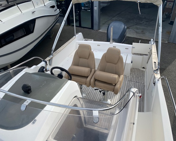 Cap Camarat 7.5 WA d'occasion équipé GPS Humminbird et guindeau électrique | Port Deun Marine